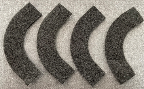 過濾材料切割效果